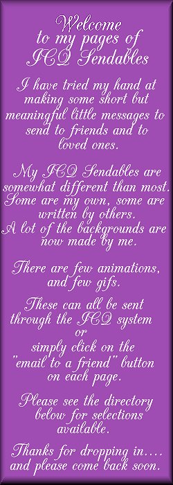 My ICQ Sendables
